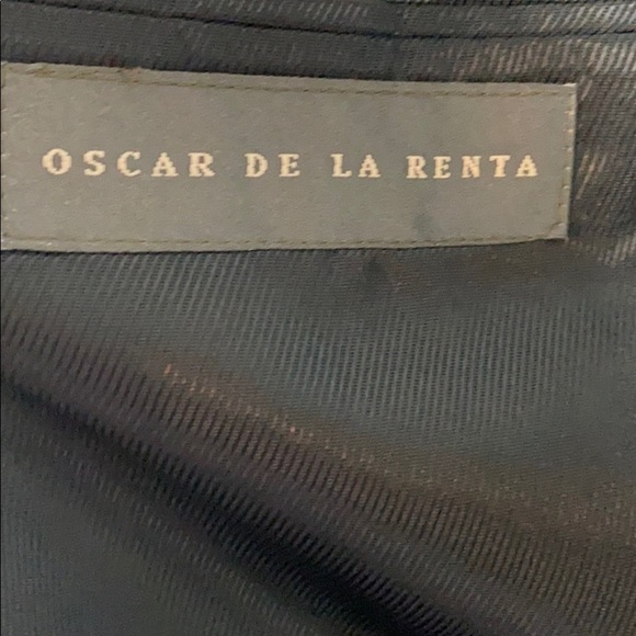 Oscar De La Renta Vintage Plaid Wool Blazer size 42L - Picture 7 of 10